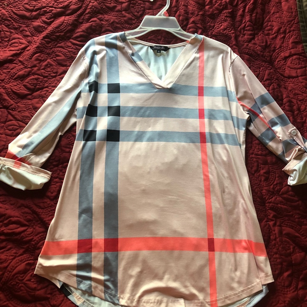 Silk 3/4 tunic